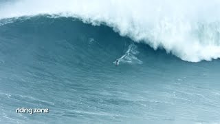 BIG WAVE SURFING : SESSION HISTORIQUE À NAZARÉ (ft : Ross Clarke-Jones)