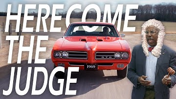The Pontiac GTO Judge: Cartoonish Performance!