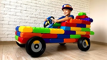 Little Mark ride on cars - kids stories