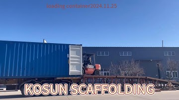 2024.11.25 LOADING CONTAINER-STEEL PROP Hunan Kosun Metal Products Co.,Ltd