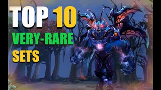 DOTA 2 - VIX TOP 10 RARE SETS THAT YOU WISH TO HAVE!