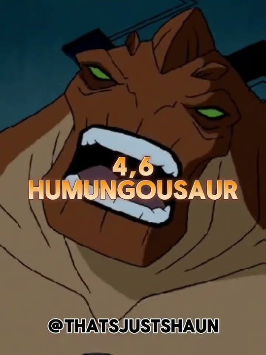 Humongosaur Vs King Andrias #vsbattles #edit #vsedit #shorts #ben10ultimatealien #amphibia