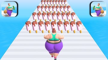 Fat 2 Fit in Max Levels Gameplay iOS,Android New Update All Trailer Walkthrough Mobile Game HRSOCVZL