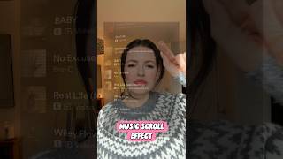 Full Music Scroll Effect on your phone with CapCut #capcuttutorial #edit #capcutedit #howto #tutorial Update