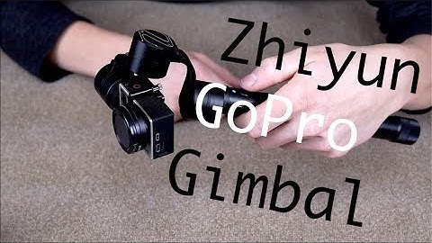 Zhiyun Evolution 3-axis Handheld Gimbal Review (GoPro Gimbal)