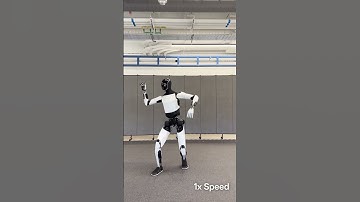Tesla Optimus Shows Off Dance Moves #optimus #teslaoptimus #robot