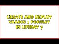 Create and deploy Vaadin 7 Portlet in Liferay 7 (2 Solutions!!)