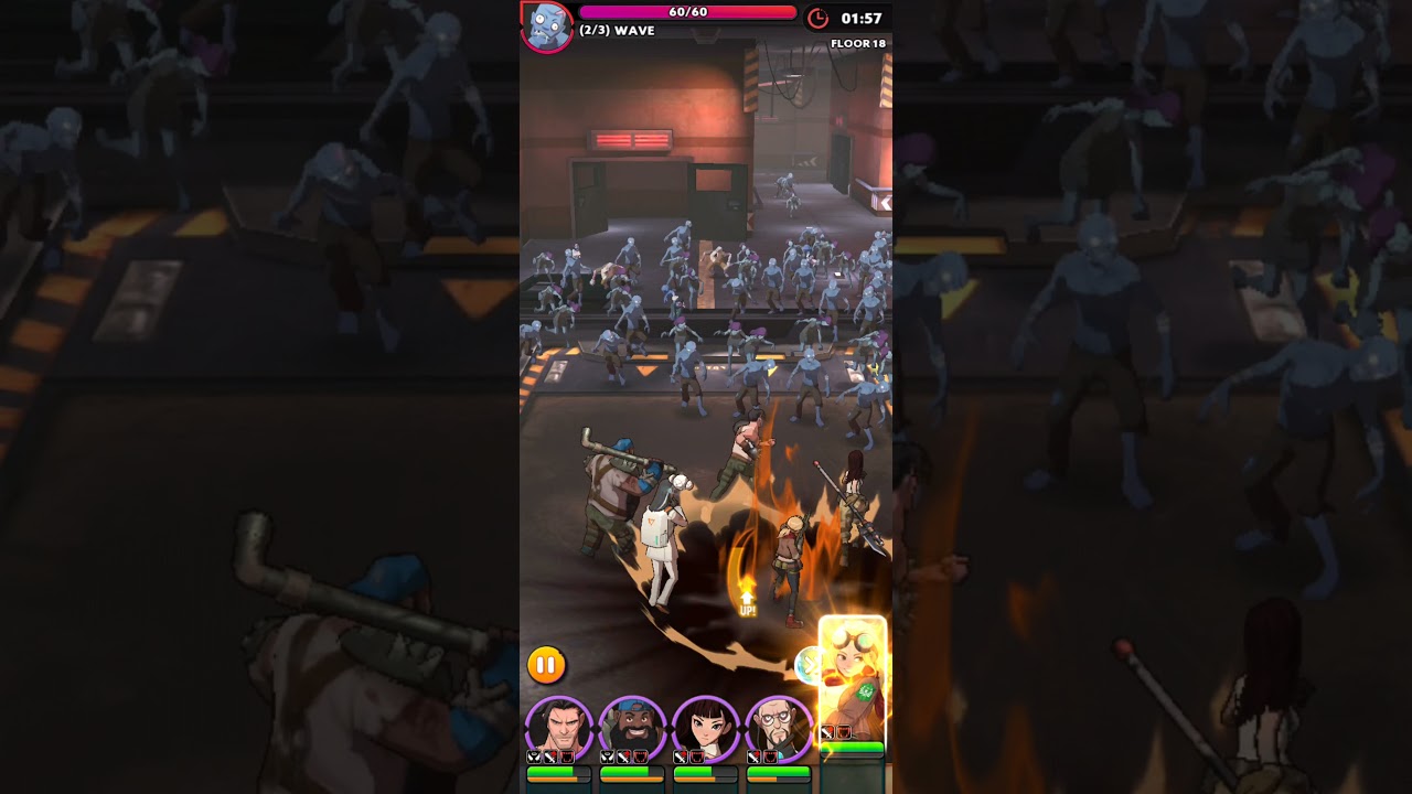 SKYSCRAPER - FLOOR 18 | Let's Play - Undead World: Hero Survival