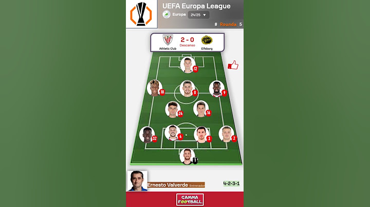 Athletic Club vs Elfsborg : Alineaciones Athletic [Directo] 🔴⚪ - Jornada 5 de Europa League 2024-25