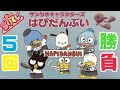 【サンリオ】はぴだんぶい✨当たりくじ✌️5回勝負❗️❗️❗️