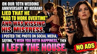 ON OUR 10TH ANNIVERSARY, HE LIED ABOUT OVERTIME, KISSED HIS MISTRESS—I POSTED IT AND LEFT.