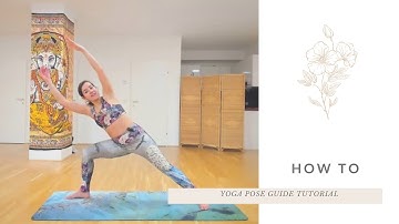 Extended Side Angle/Utthita Parsvakonasana/Side Angle Yoga Pose/Foundations of Yoga Step by Step