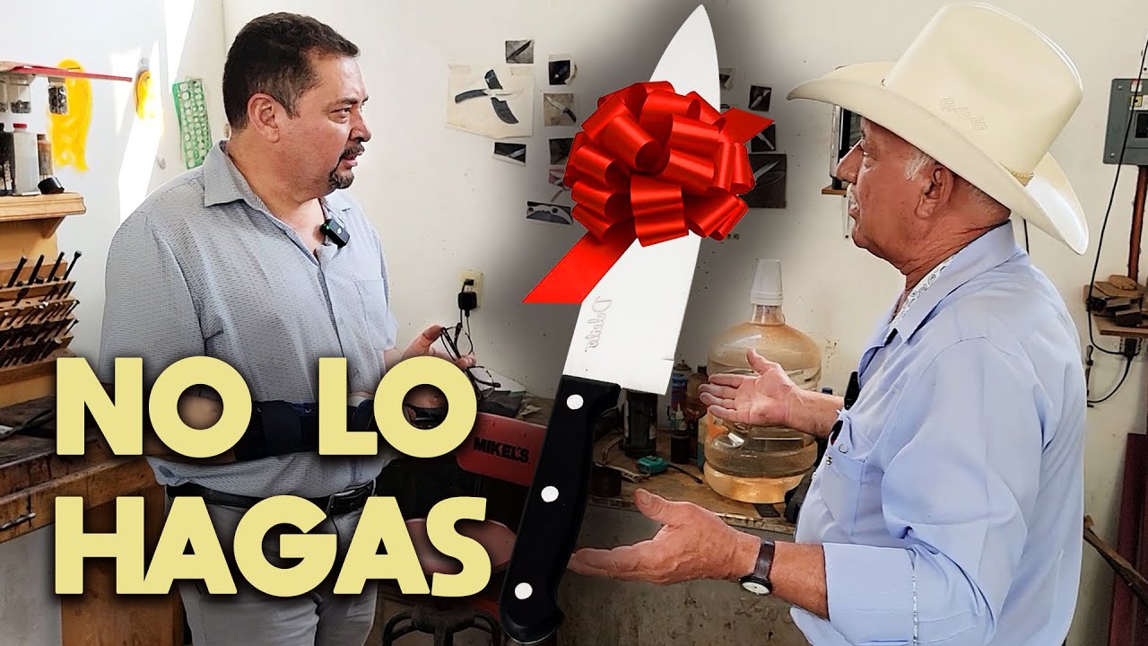 Por que NO DEBES REGALAR CUCHILLOS | El Maestro AFILADOR