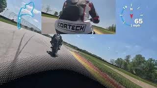 Mid Ohio Trackday 18th May 2026 13:00hrs Novice Group 2 on FZ07/MT07