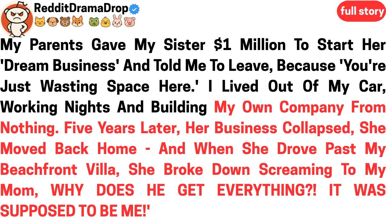 I was 24 when my parents told me to pack my things and leave. You're just wasting space here.