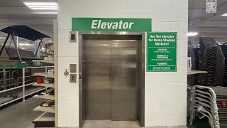 Otis series 2 hydraulic elevator at Menards in Triadelphia, WV ￼
