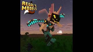 Minecraft CPM Complex Player Model Protogen Commission