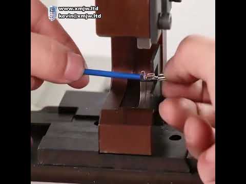 2t Precision Automatic Terminal Crimping Machine Ce Certification Wire Harness Connector Lugs Press