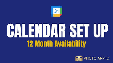 📅 Create a 12-Month Booking Calendar | Packages, Blocked Dates & Google Calendar Sync