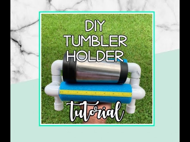DIY Tumbler and Cup Holder for Applying Vinyl - Daily Dose of DIY