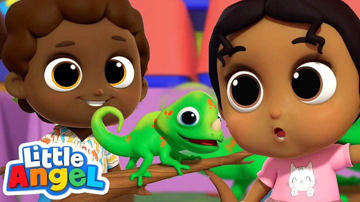 It's A Reptiles Show!🦎  | Little Angel | Kids Songs + Nursery Rhymes | Moonbug Celebrating Diversity