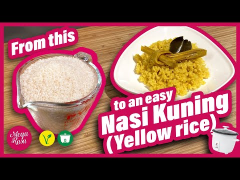 Nasi Kuning Recipe Malaysian Rice Cooker