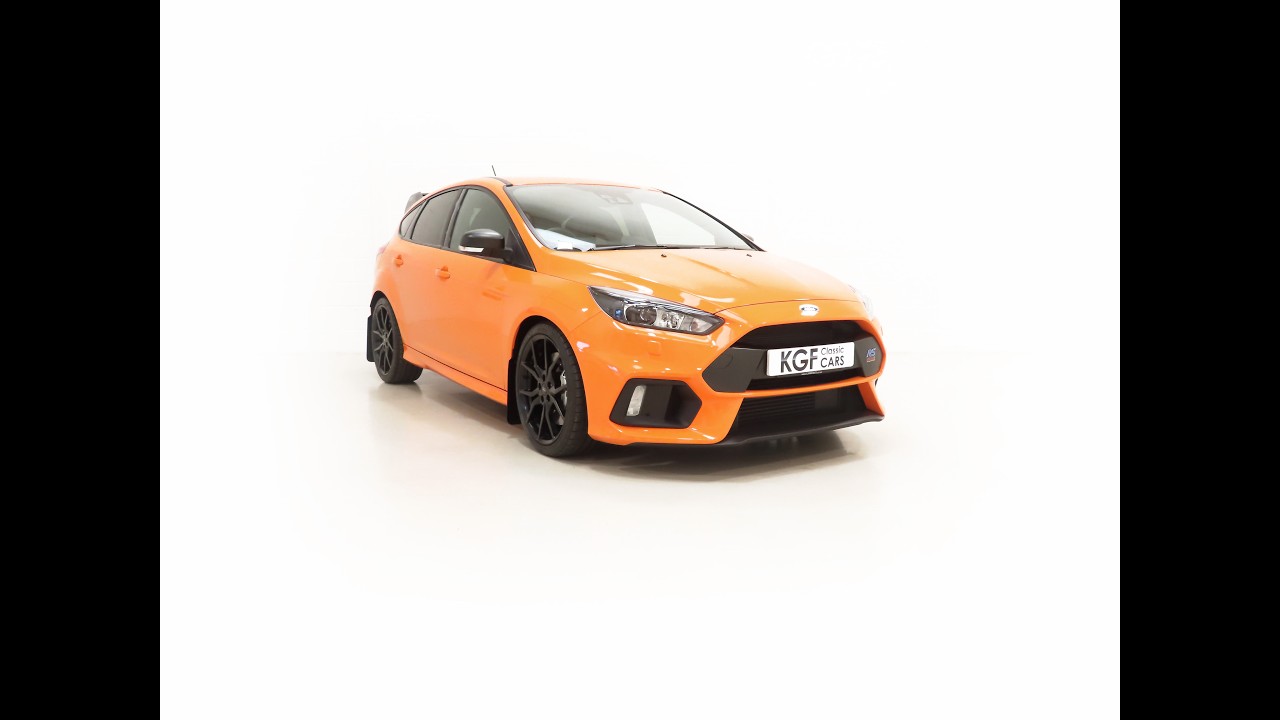 One of Fifty Ford Focus RS Heritage Edition, One Owner and Full Ford History. £80,695