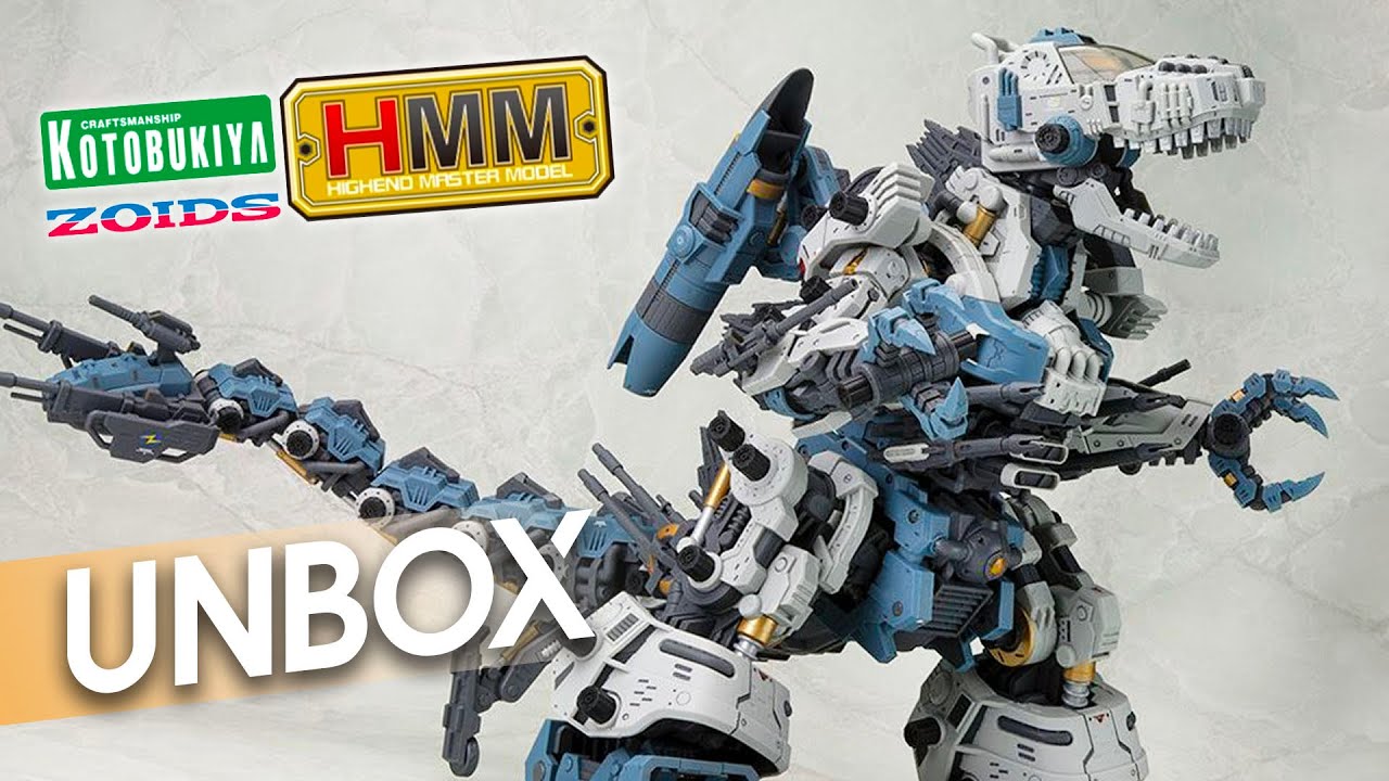 HMM Zoids Gojulas Marking Plus Ver. - Kotobukiya UNBOXING