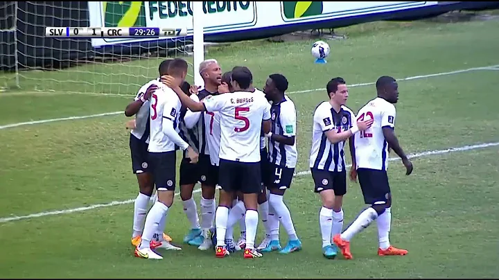 Anthony Contreras golazo de chilena ante El Salvador