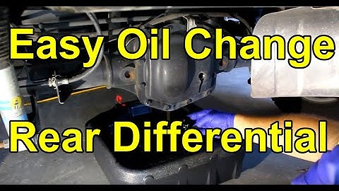 [HOW TO] Change Rear Differential Fluid - 2015-2022 Colorado / Canyon (Easy Drain & Fill)