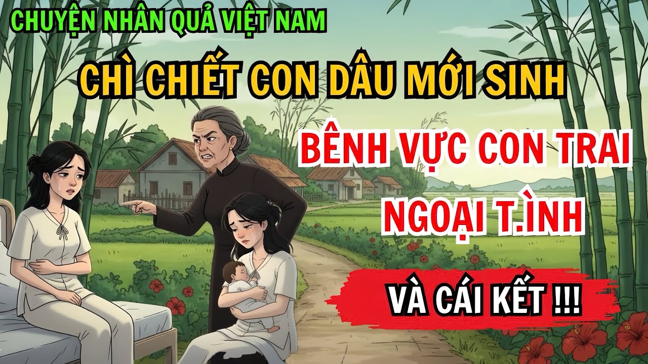 Mẹ Chồng Chì Chiết Con Dâu Mới Sinh, Bênh Vực Con Trai Ngoại T.ình Và Cái Kết Quả Báo Kinh Hoàng