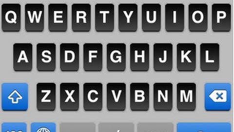 How to Change Your Keyboard Color/Style on your iPhone & iPod Touch - NO iAccess
