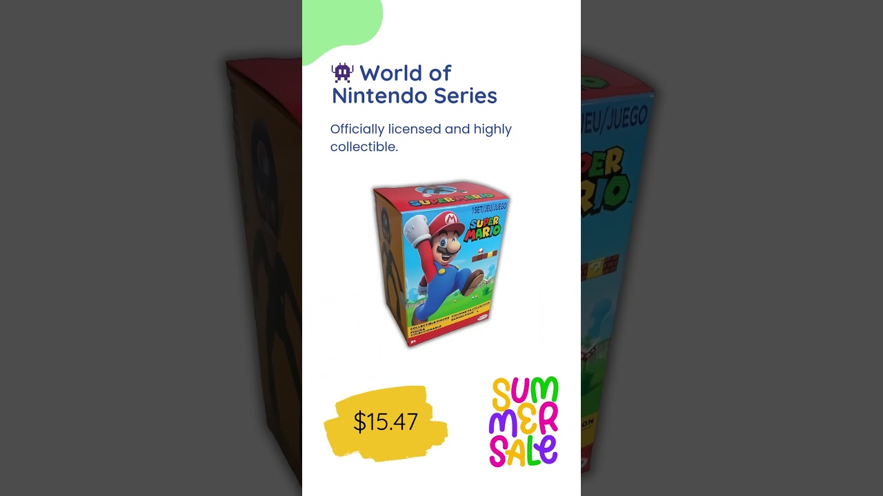 🌟 Waluigi World of Nintendo Figure by Jakks Pacific | Rare Sealed Collectible! 🎁