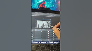 keyframe rough animation step animatic on project #drawing #animation #anime #production #storyboard
