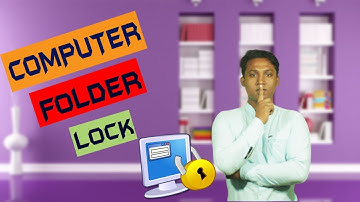How To Hide Personal Files/Folder Bangla | Lock Computer Folder Without any Software | TECH BABU