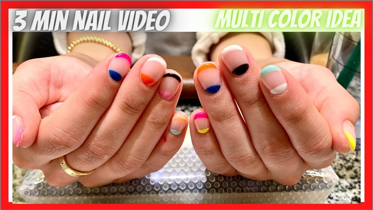 multicolor-nail-paint-design-ideas-summer-nail
