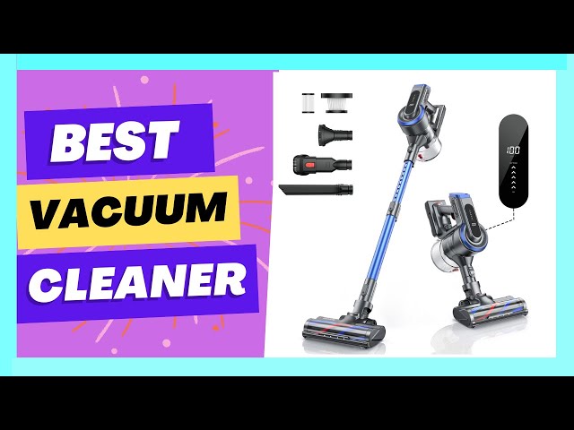 Honiture S12 33Kpa Cordless Vacuum Cleaner Handheld 55 Mins 400W for Home  Appliance Removable Battery HD Touch Screen Wireless