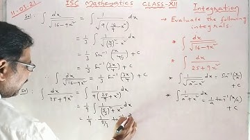 Q.No.2|Ex.8.7|ISC Mathematics|Class12| Integration |Ml Aggarwal solutions