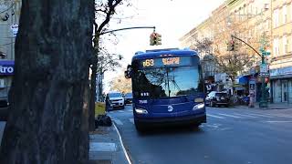 [RARE] MTA NYCT: 2018 NFI XD40 #7540 on the B63 to Bay Ridge aprchng 5 Av/45 St