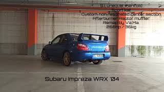 Subaru Impreza WRX 2004 - Afterburner Raptor Exhaust