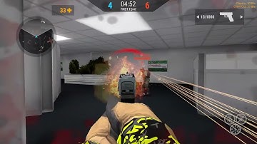 Bullet Force Gameplay- 1v1 Gungame against Phans