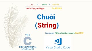Bài 7.1. Chuỗi (String) trong lập trình C