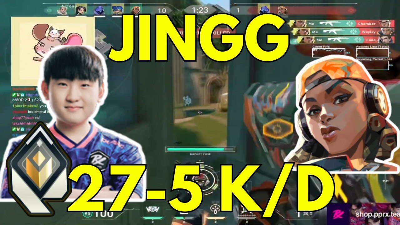 PRX Jingg POV 27-5 K/D Raze on Lotus VOD