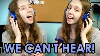 SINGING WITH NOISE CANCELING HEADPHONES!