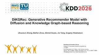 KDD 2026 - DiKGRec: Generative Recommender Model with Diffusion and Knowledge Graph--Based Reasoning
