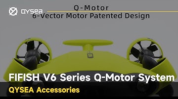 FIFISH Underwater Robots | V6 Series Q-Motor System