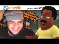 Cleveland Brown making friends on Omegle - Voice Trolling Strangers
