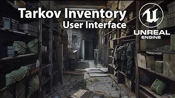 Unreal Engine 5 Tutorial - Tarkov Inventory System Part 2: Base UI