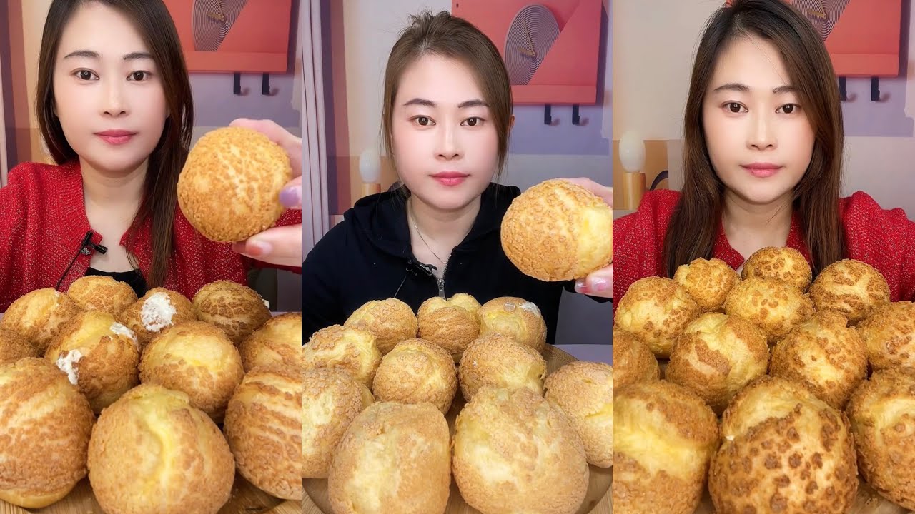 🍞 [MUKBANG] cream puffs edition