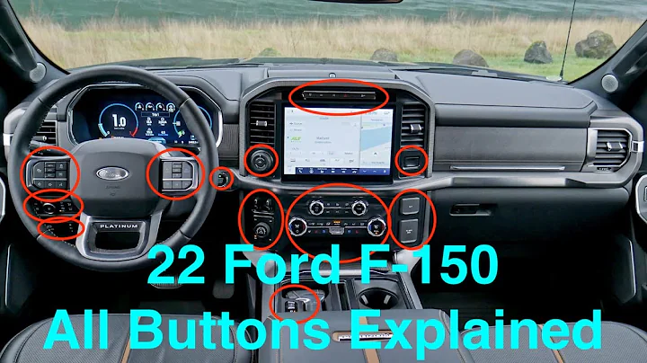 Découvrez toutes les commandes de la Ford F-150 2022